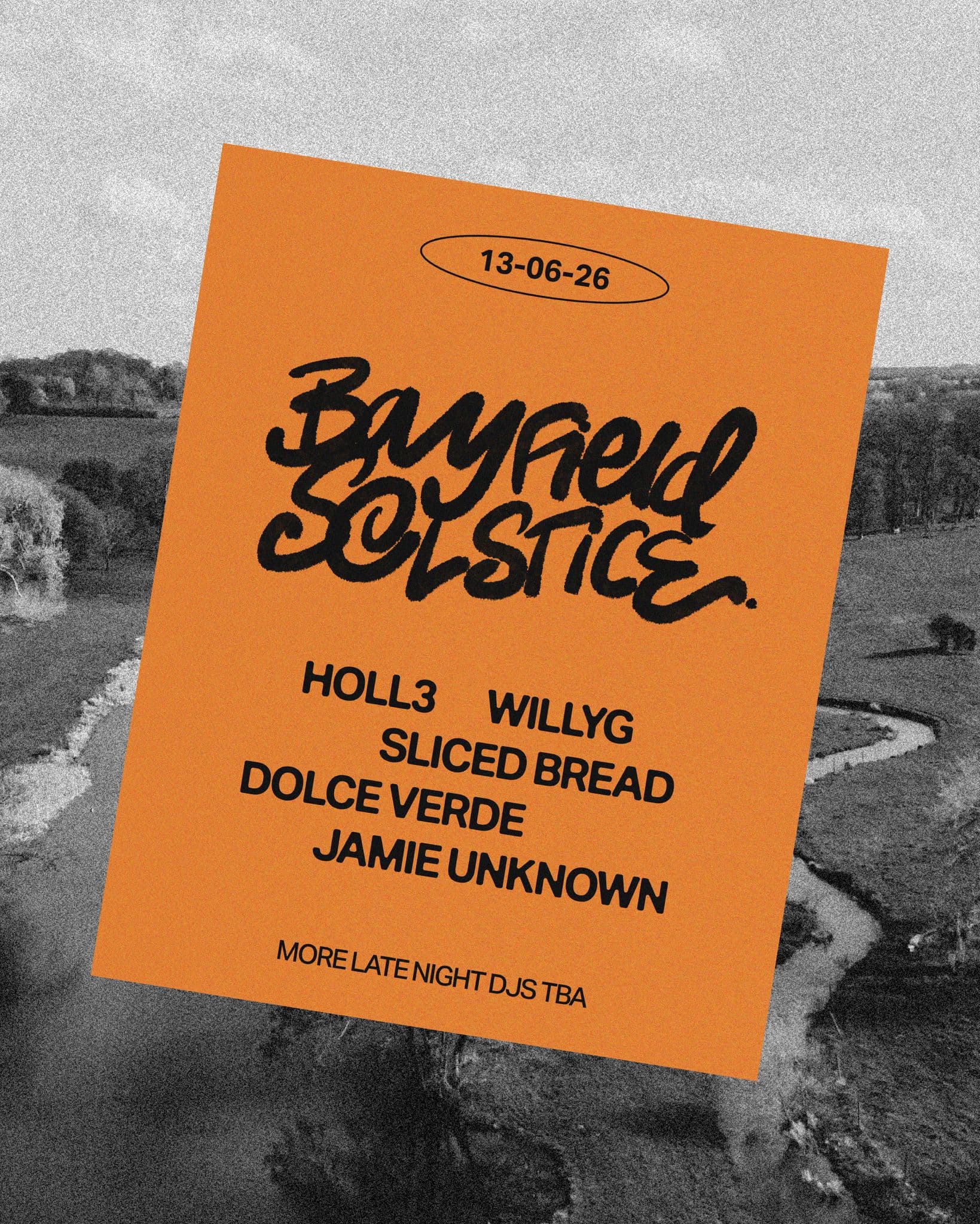 Bayfield Solstice 2026 Line-Up Poster